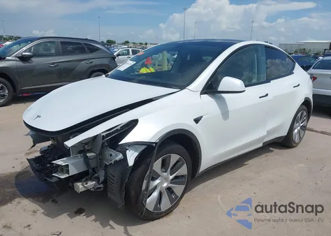 2023 Tesla Model Y Awd/Long Range Dual Motor All-Wheel Drive from USA, damaged, VIN 7SAYGDEE2PA088474